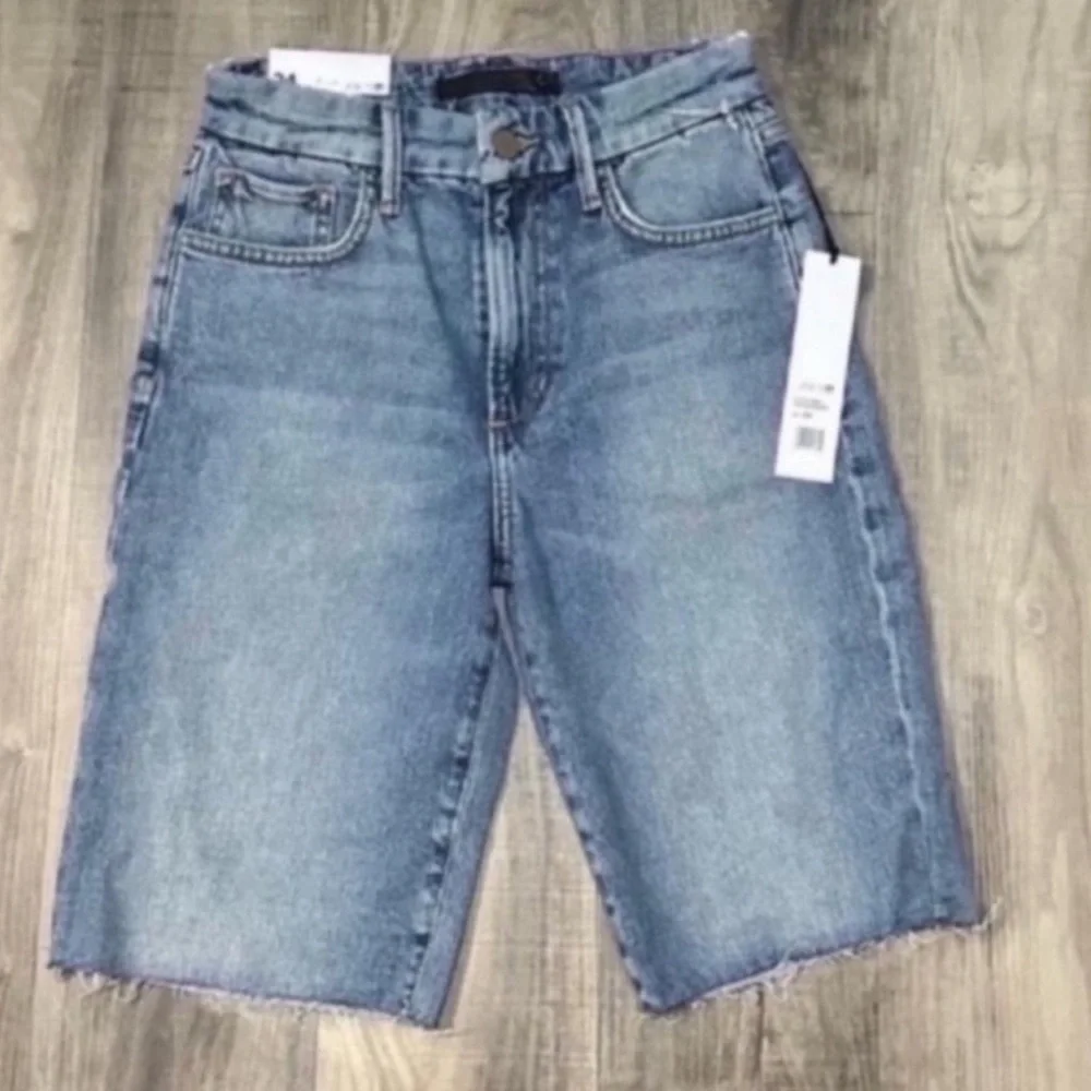 Joe's Jeans Light Blue Denim Shorts 24 - Picture 3 of 6